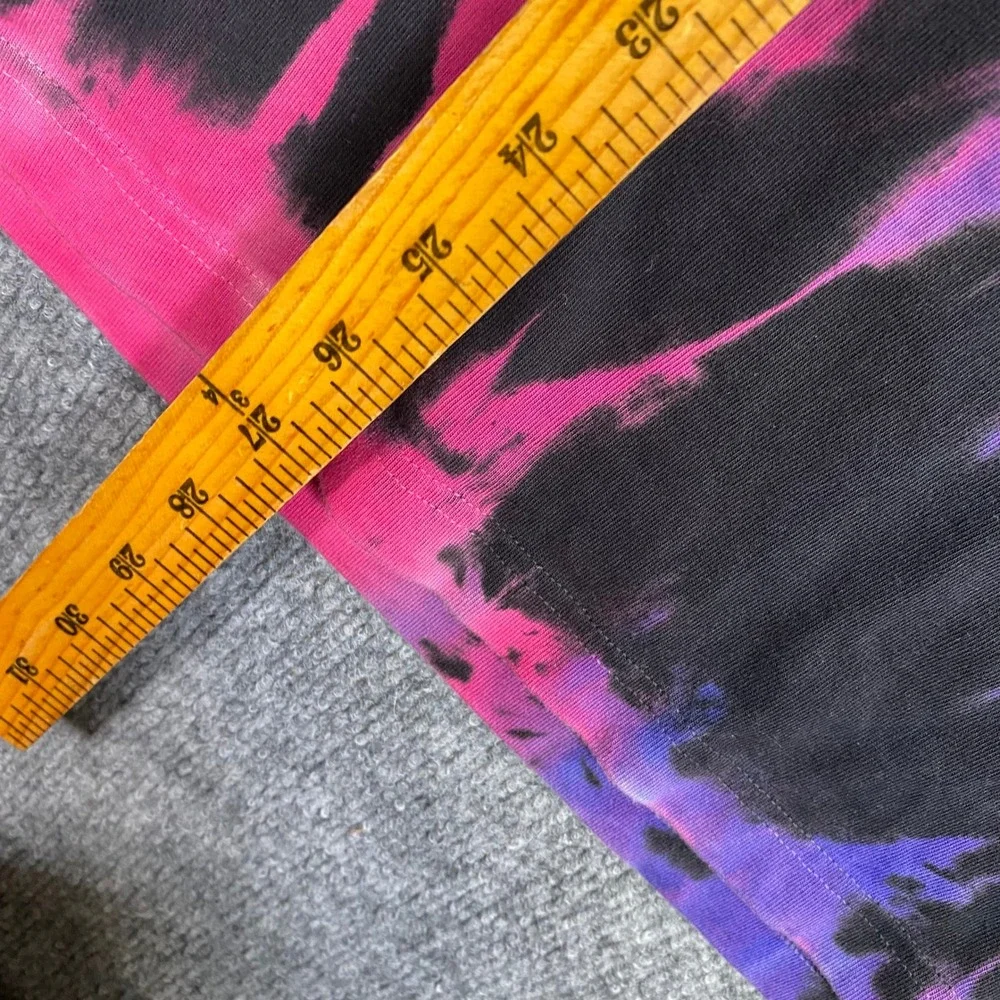 Jordan Mens‎ Blue Pink Tie Dye Air Jordan Graphic T-Shirt DH8982-010 Size S